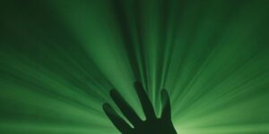 a green flag